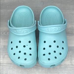 CROCS Blue Sandals with Ventilation and Heel Strap
